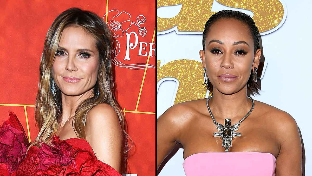Heidi Klum and Mel B