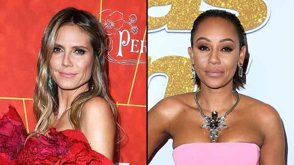 Heidi Klum and Mel B