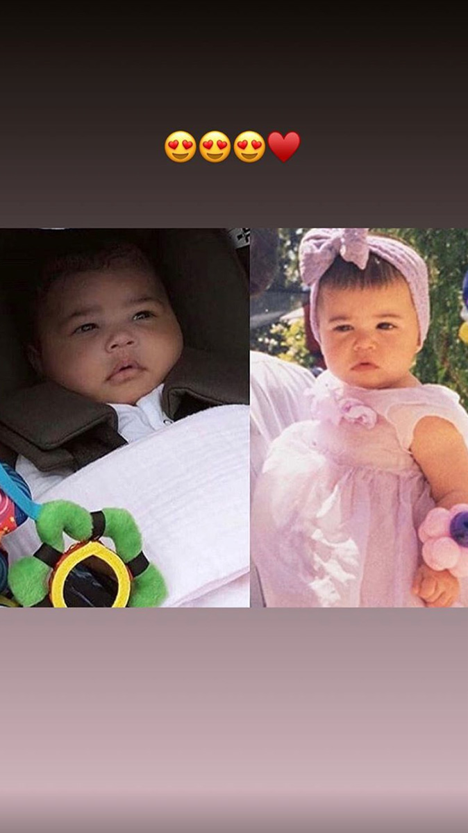 Kylie Jenner, Stormi, Baby Picture, Instagram