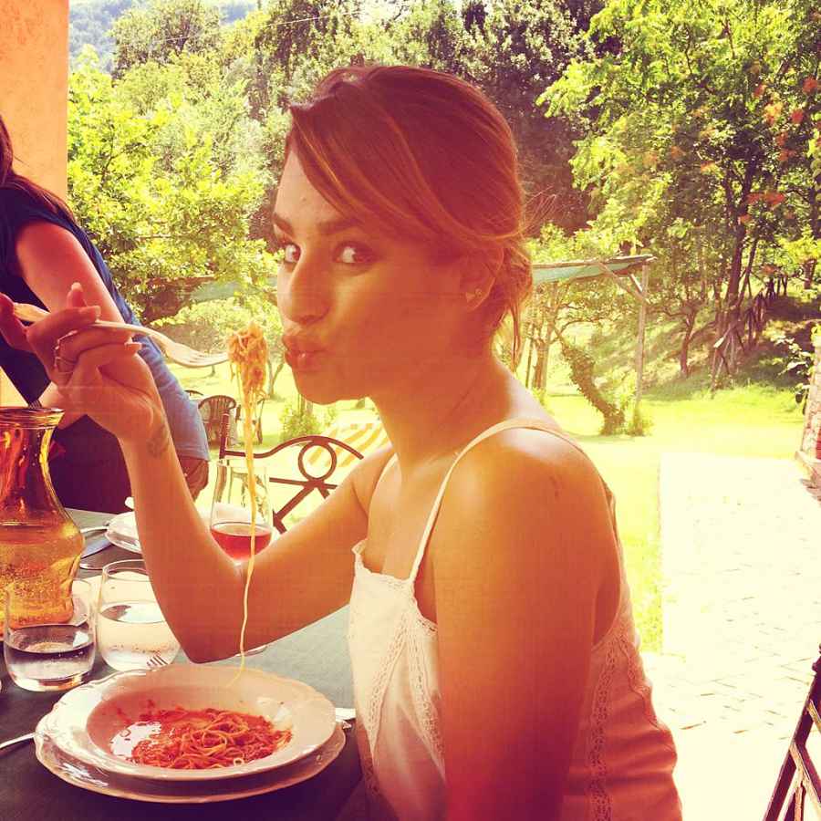 Lea Michele National Pasta Day