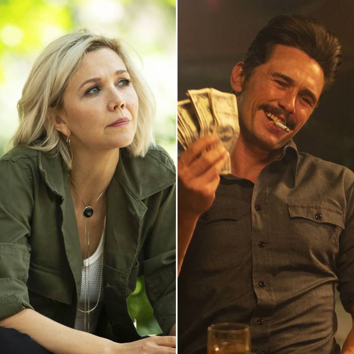 Maggie Gyllenhaal and James Franco on 'The Deuce'