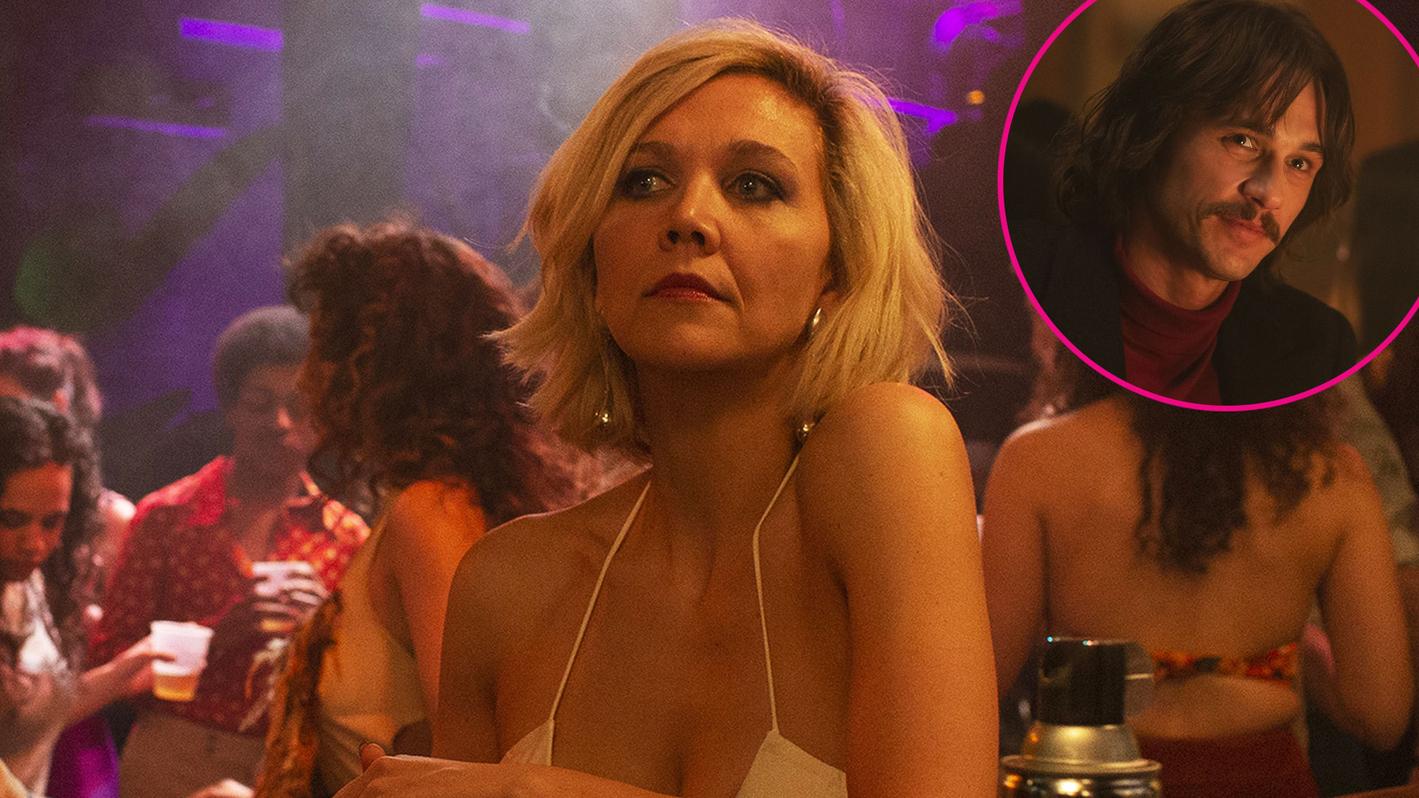 Maggie Gyllenhaal and James Franco