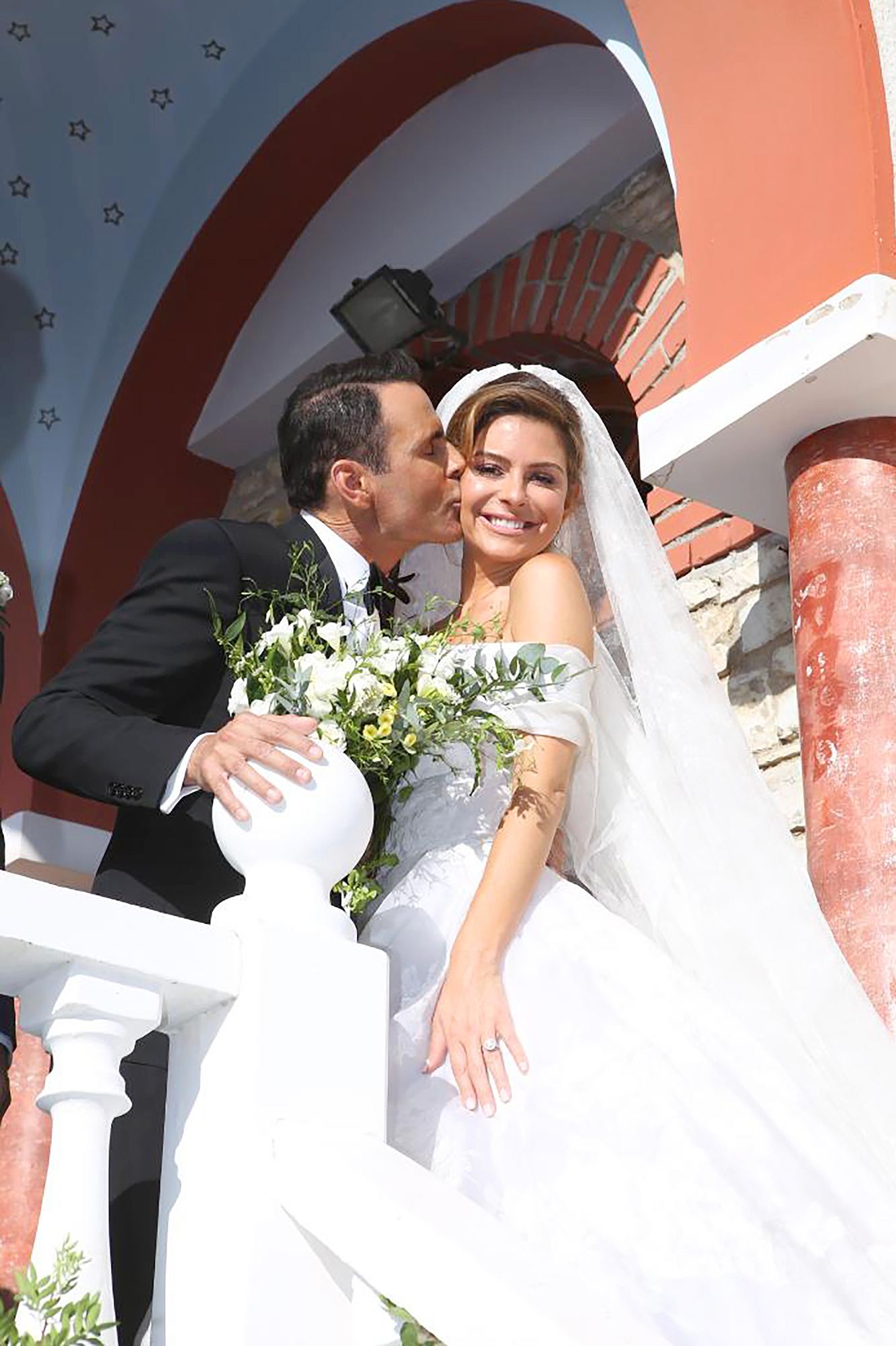 Maria Menounos, Keven Undergaro, Wedding