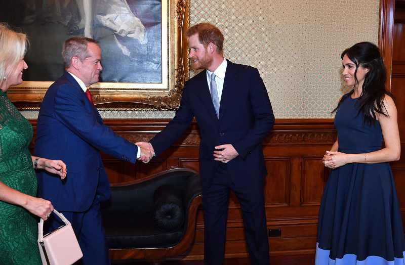 Prince Harry Duchess Meghan Meet Australian Royal Couple