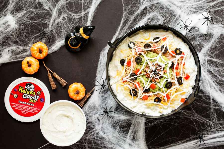 Melissa Joan Hart Halloween Recipes Spiderweb Taco Dip
