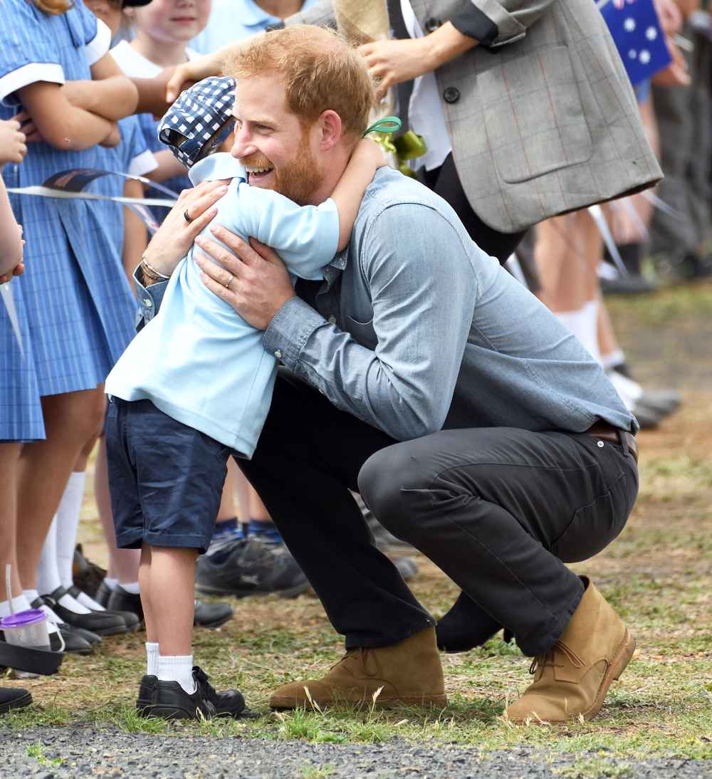 Prince Harry Beard Rubbed