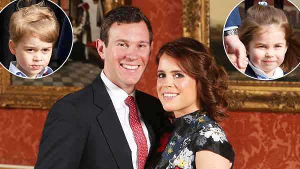 Princess Eugenie Jack Brooksbank Prince George Princess Charlotte Wedding Roles