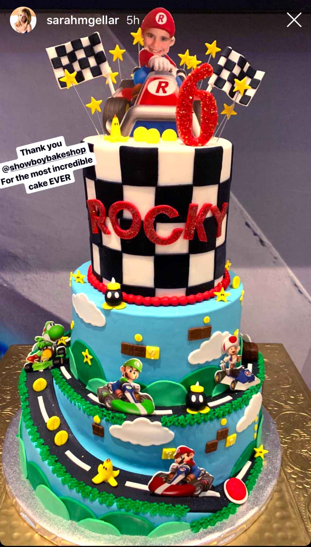 Sarah Michelle Gellar's son celebrates his sixth birthday.