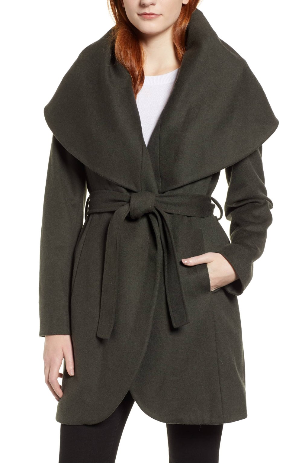 This Wrap Coat Is Perfect for Stylishly Braving the Cold