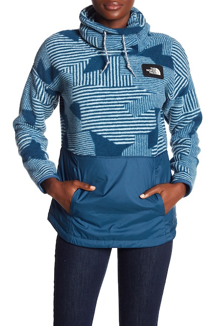The North Face Riit Cowl Neck Fleece Pullover