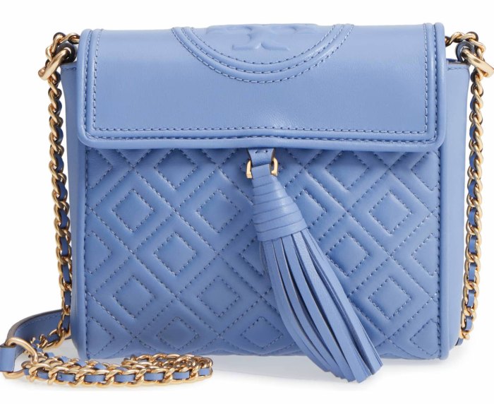 Tory Burch Fleming Quilted Leather Cross-Body Bag