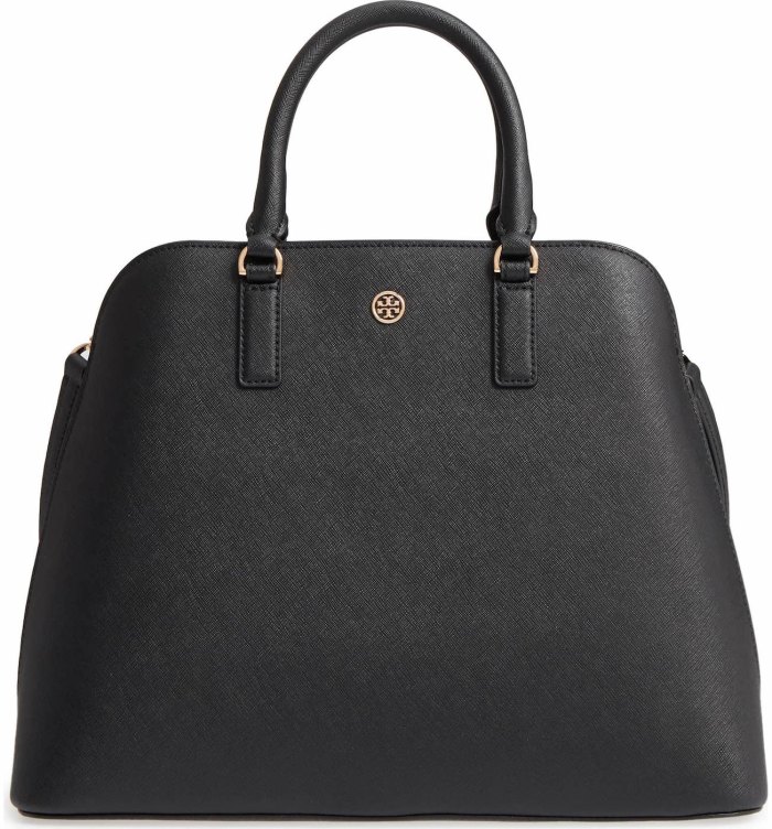 Tory Burch Robinson Leather Dome Satchel