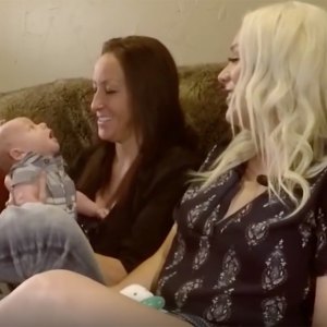 Two Women Carry the Same Baby