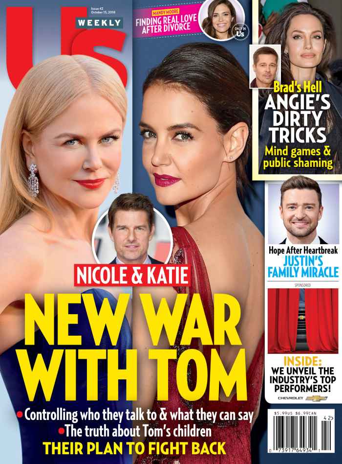UW4128 Us Weekly Cover Nicole Kidman Katie Holmes Tom Cruise