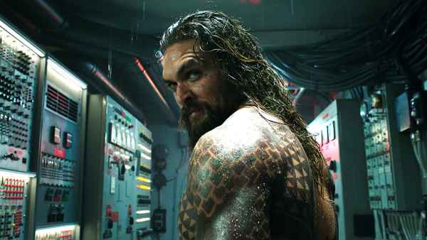 Jason Momoa as "Aquaman"