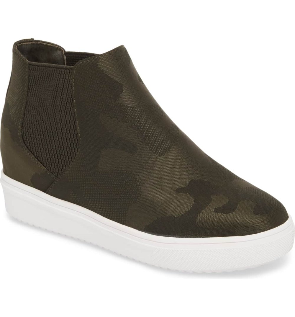 camouflage army print steve madden wedge camo camoflauge sneaker sale nordstrom