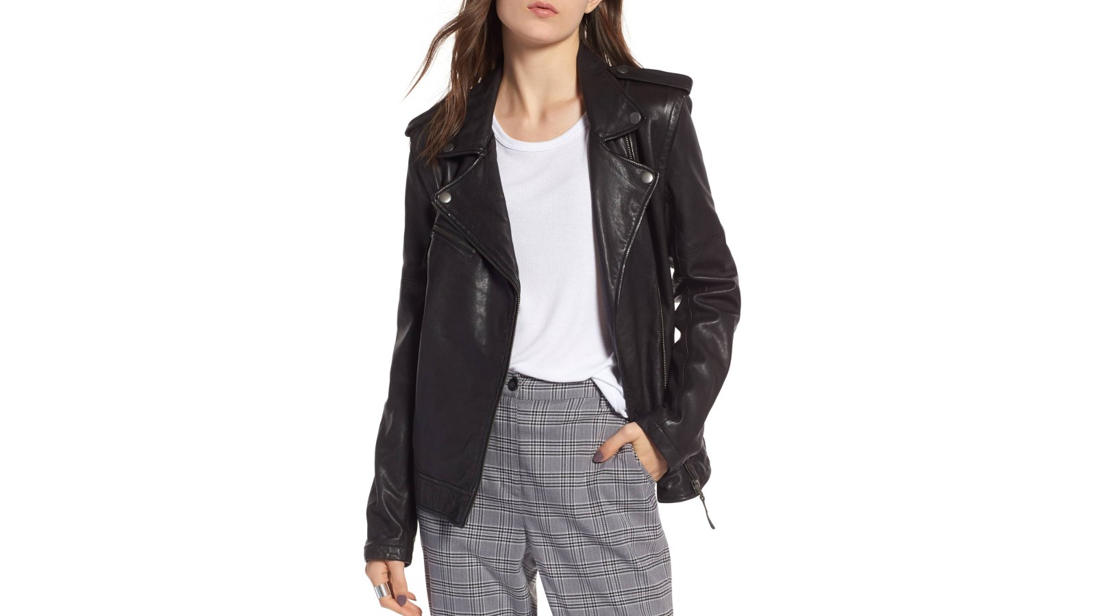 This Convertible Leather Jacket Is Two Outerwear Pieces in One