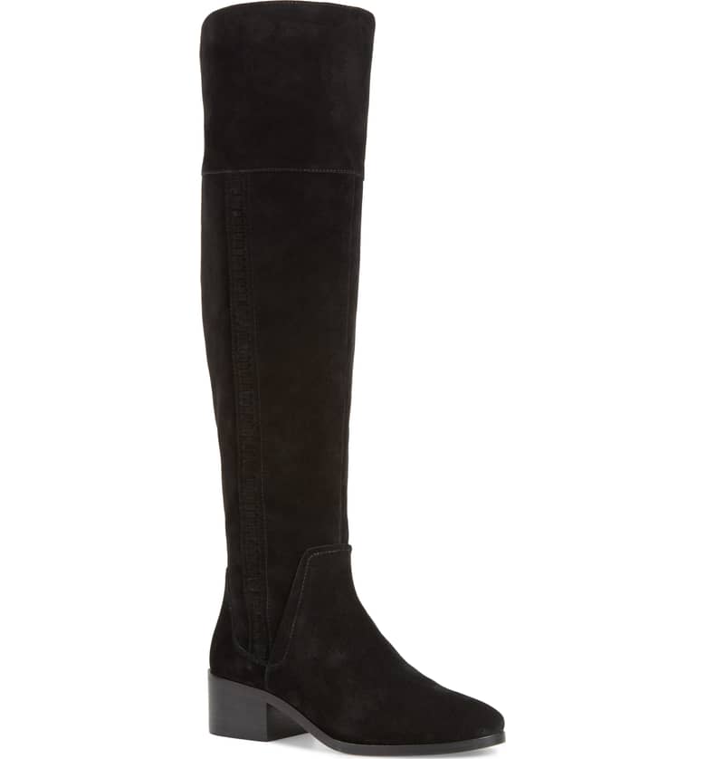 black suede boots vince camuto