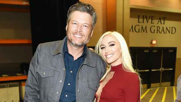 Blake Shelton Gwen Stefani PDA Birthday Celebration