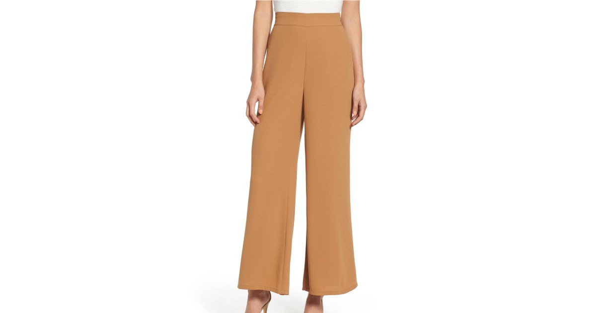 Wide-Leg Pants to Wear During Transitional Weather