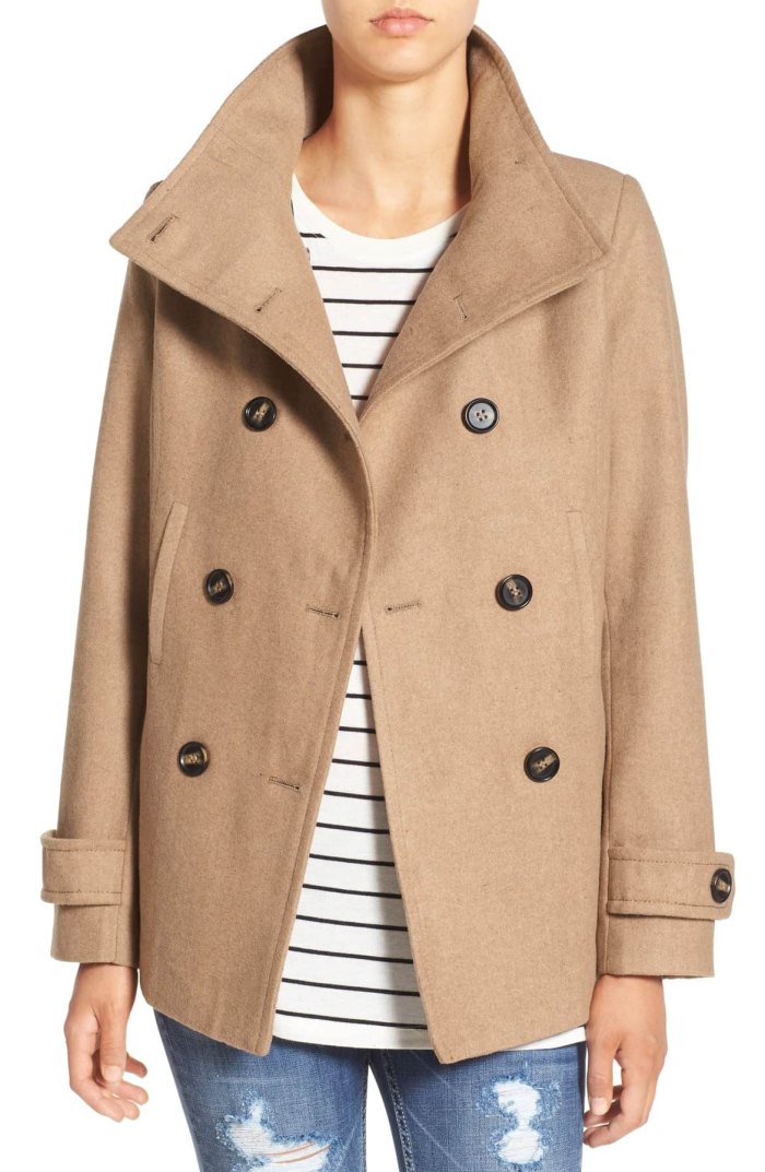 Peacoat For Under 40 At Nordstrom, Nordstrom Womens Grey Peacoat