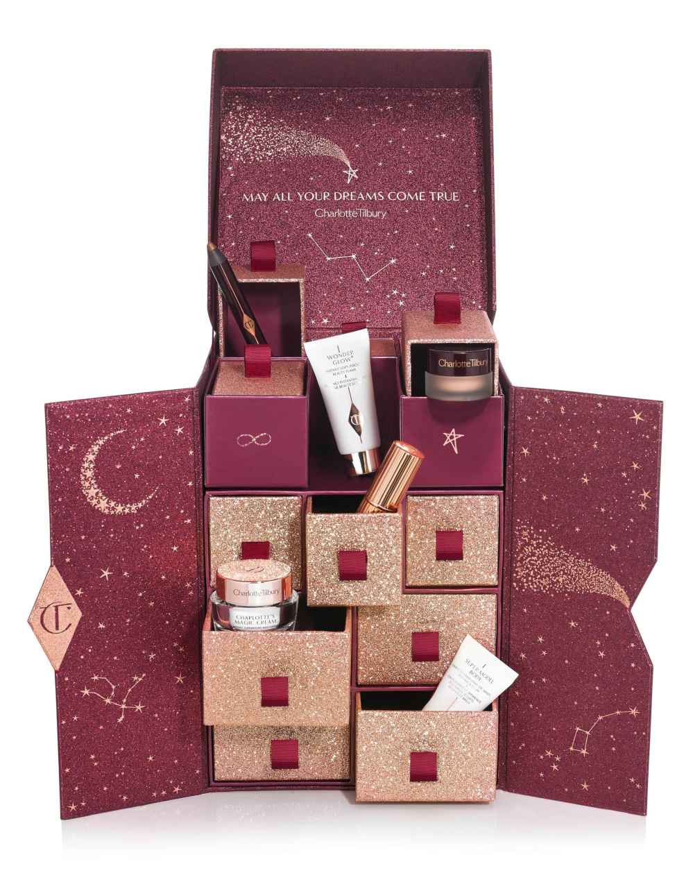 charlotte tilbury advent calendar skincare beauty set