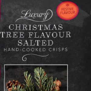 Iceland's Christmas Tree Flavoured Chips