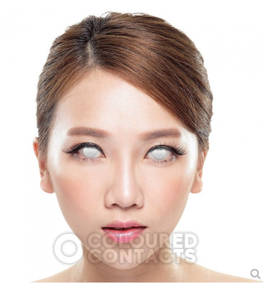 coloured contacts
