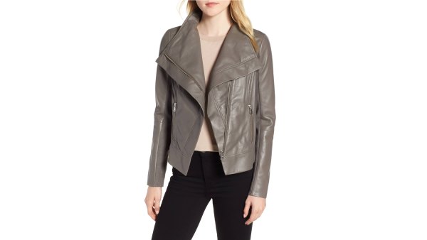 TROUVE DRAPE FRONT JACKET