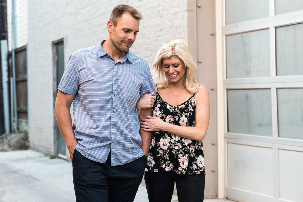 Dave Flaherty and Amber Martorana