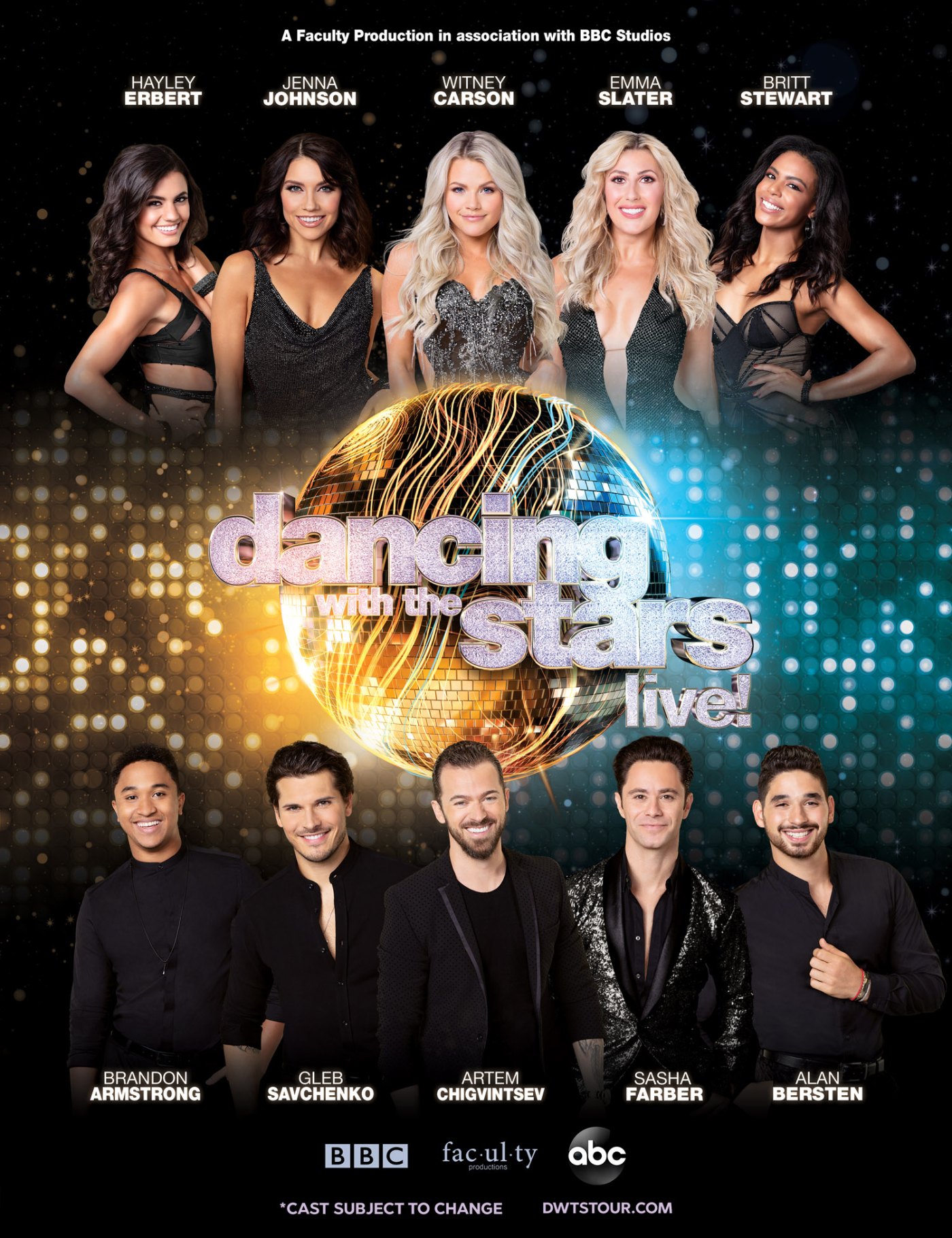 dancing with the stars tour members
