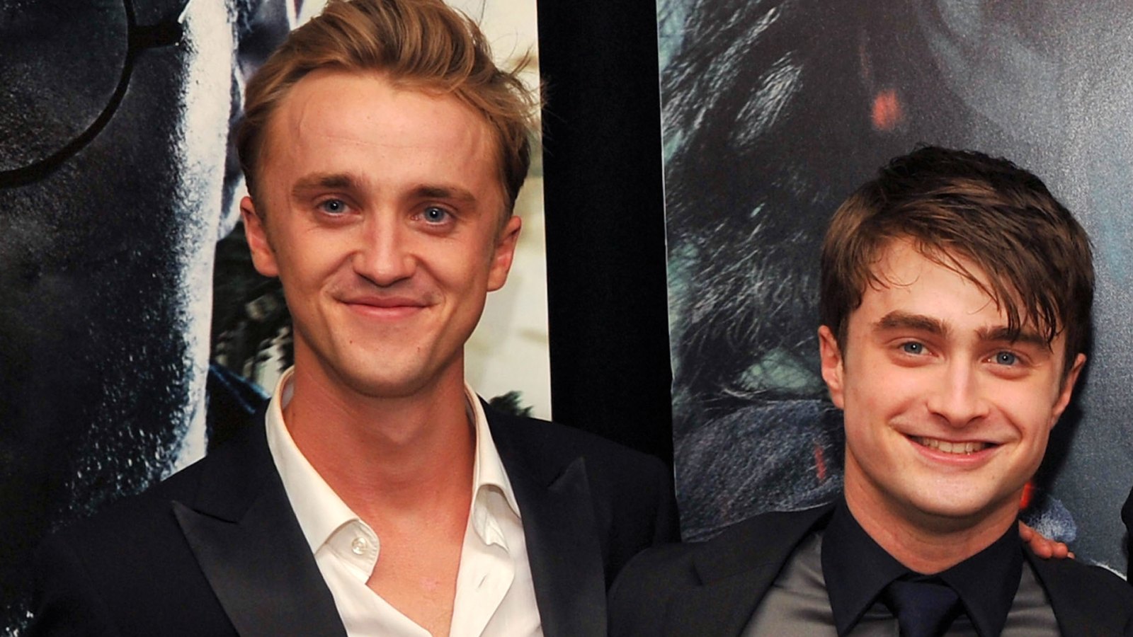 Tom Felton and Daniel Radcliffe