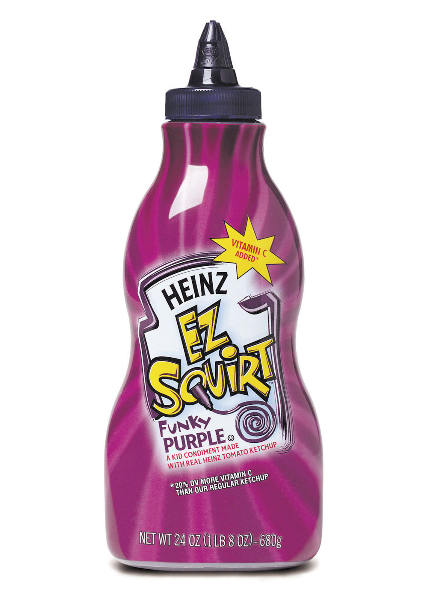 purple ketchup