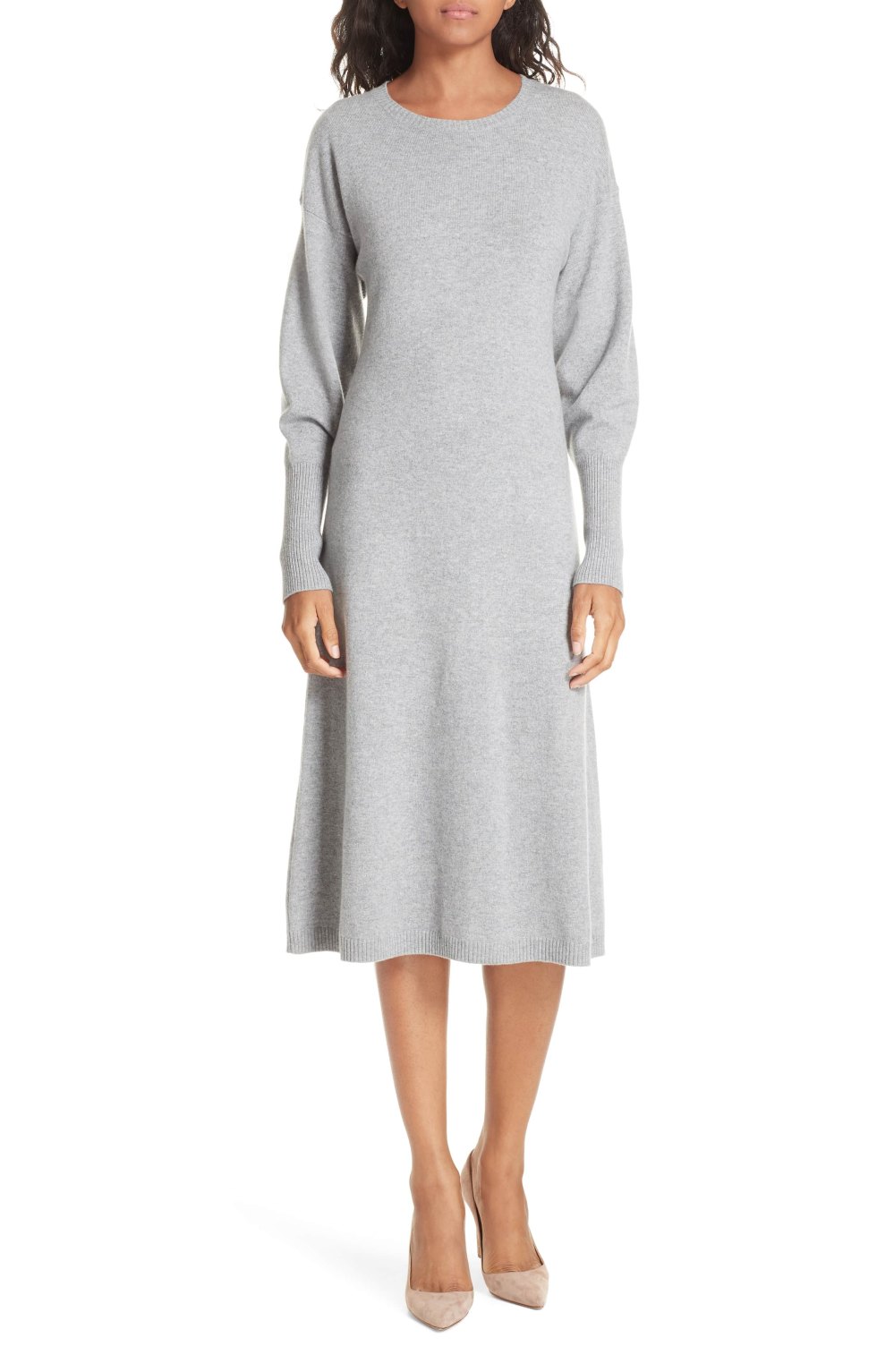 gray sweater dress nordstrom collection