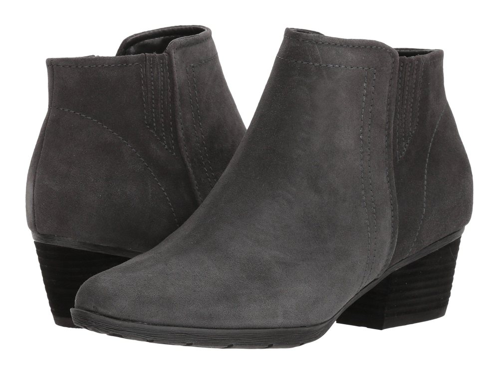 gray valli ankle booties