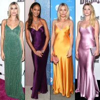 Celebrities In Slip Dresses Trend Hailey Baldwin More