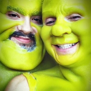 Heidi Klum halloween costume, 2018.