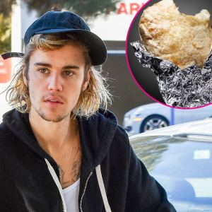 Justin Bieber and burrito