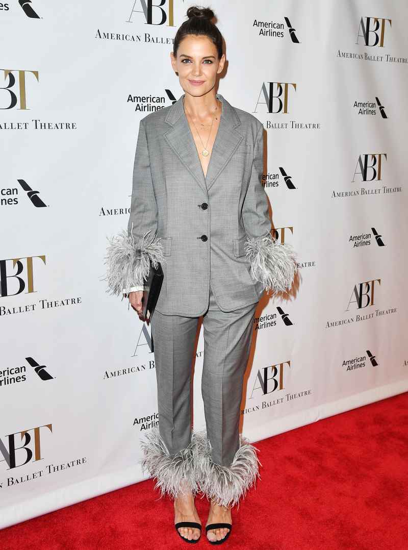 Katie Holmes American Ballet Theater Fall Gala Suit