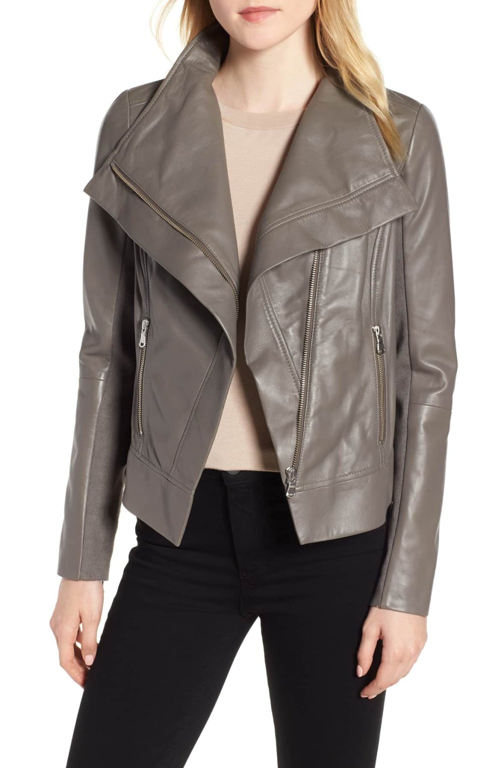 lambskin leather jacket nordstrom