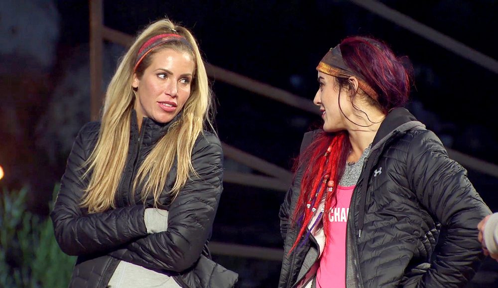 Marie and Cara Maria on The Challenge
