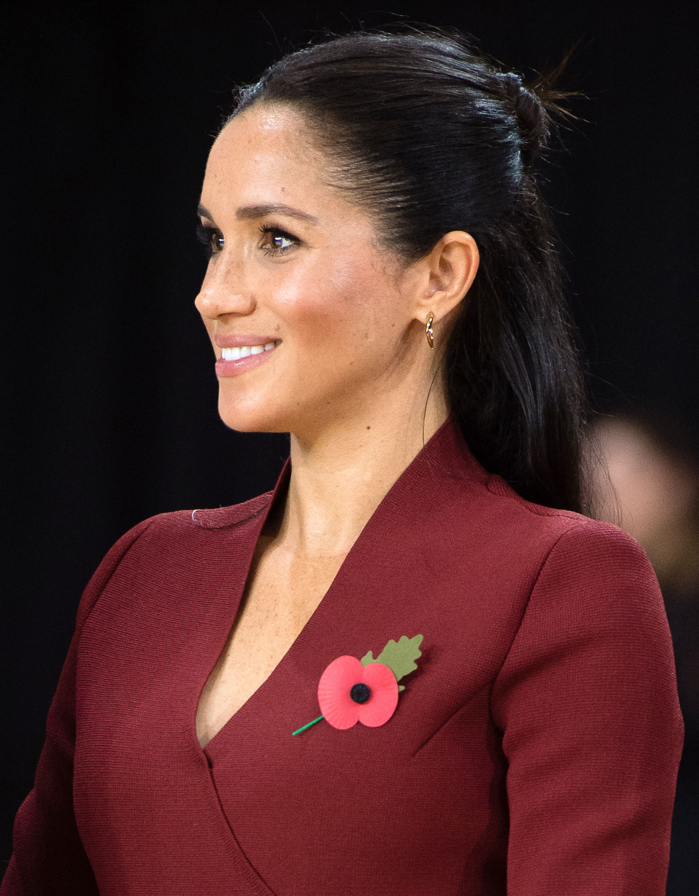 Meghan Markle's Half-Up Hairstyle in Australia: Pics