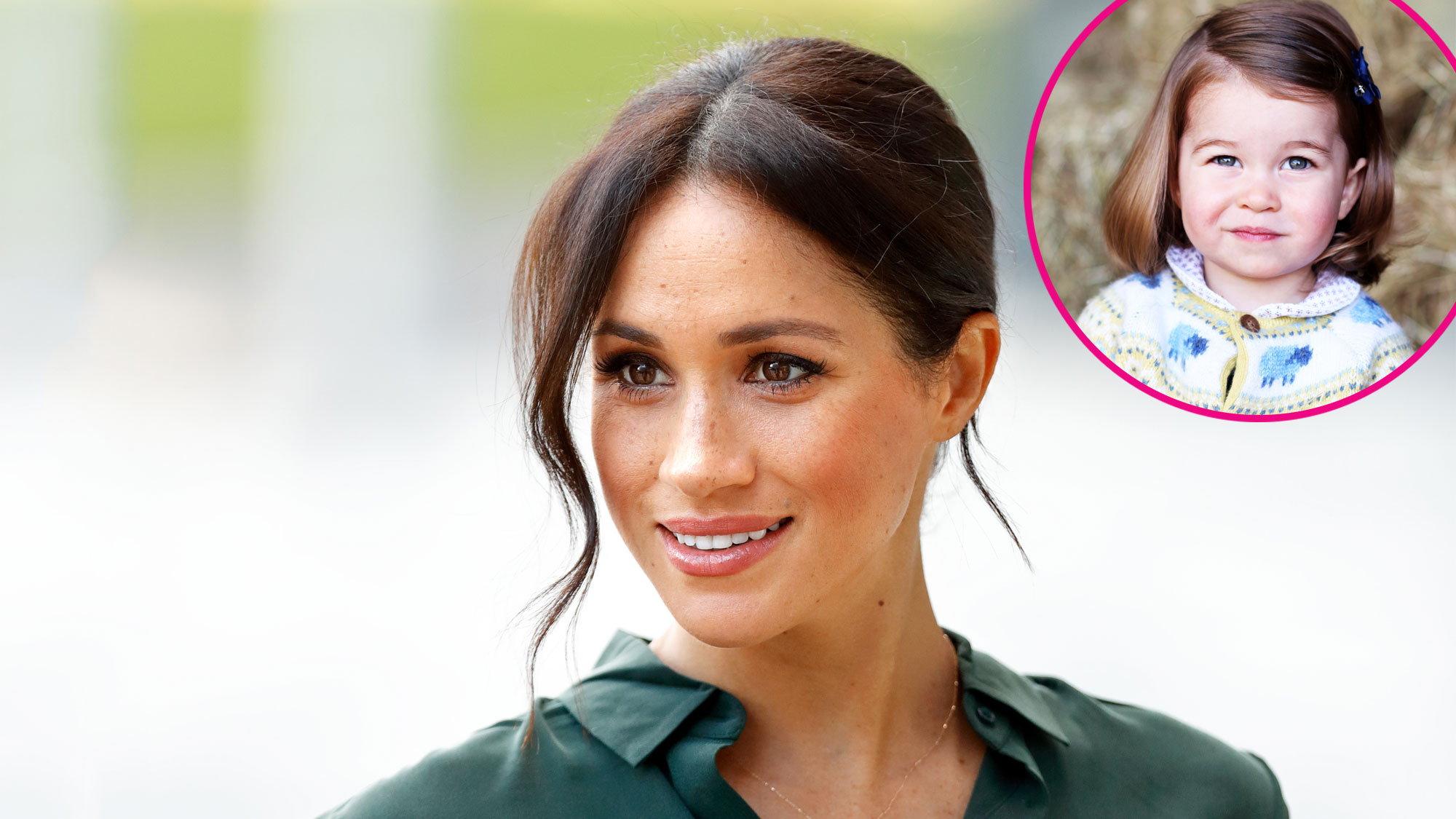 Meghan Markle and Princess Charlotte