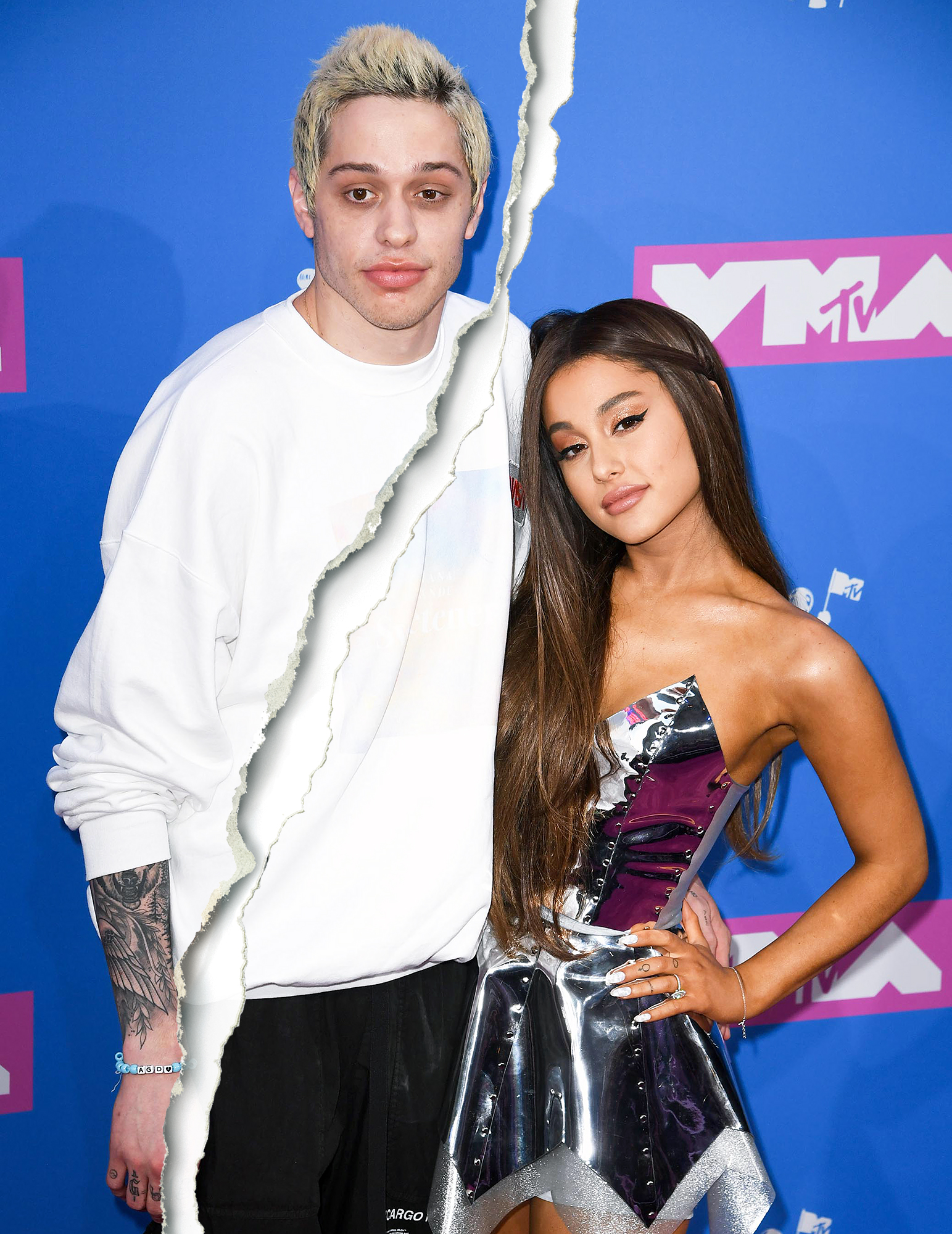 Image result for ariana grande and pete SPLIT