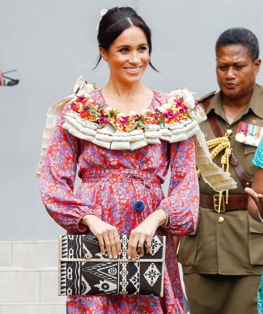Pregnant Duchess Meghan Prince Harry Fiji