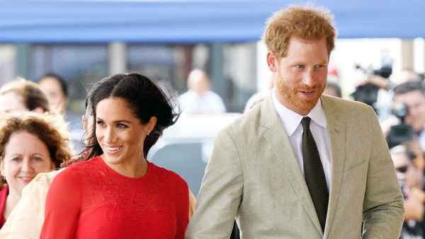 Pregnant Duchess Meghan Prince Harry Tonga