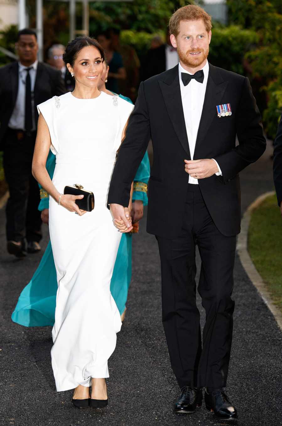 Pregnant Duchess Meghan Prince Harry Tonga