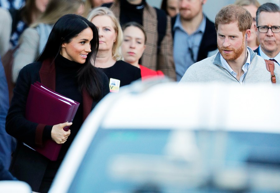 Prince Harry Duchess Meghan Sydney Arrival