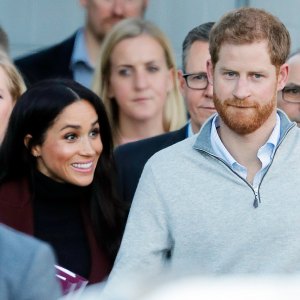 Prince Harry Duchess Meghan Sydney Arrival