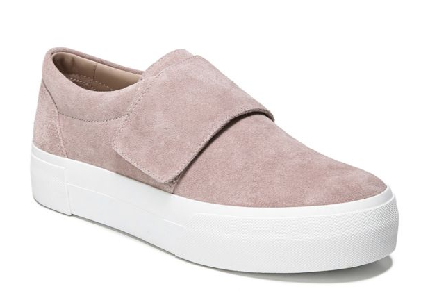 putty suede sneakers vince camuto
